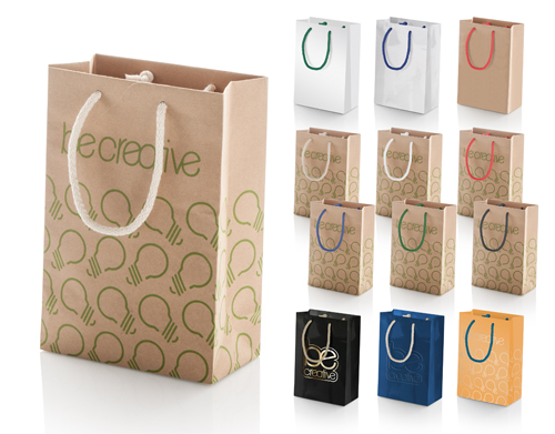 sacoșă de hârtie personalizată, mică CreaShop S