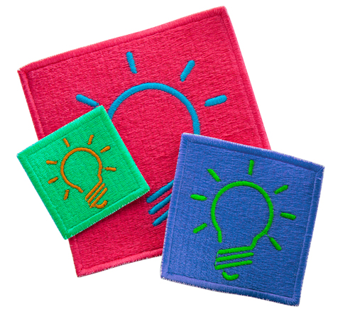 etichetă brodată Patch